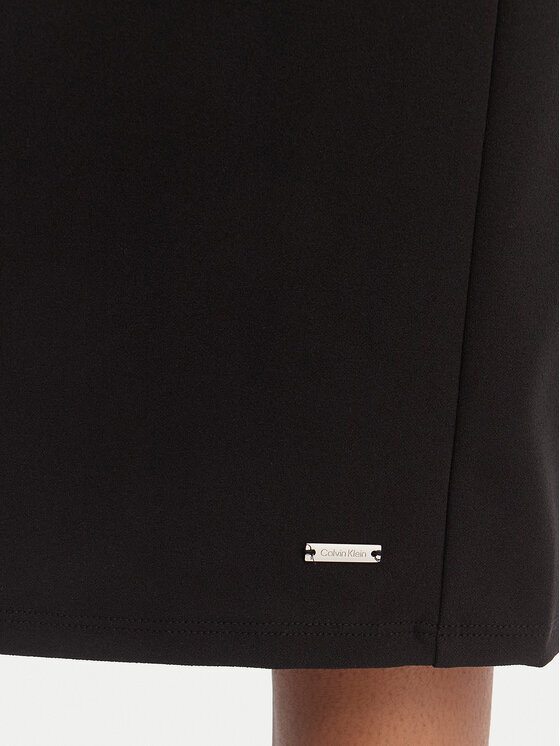 Calvin Klein Calvin Klein Abito da cocktail LV044E048G Nero Slim Fit