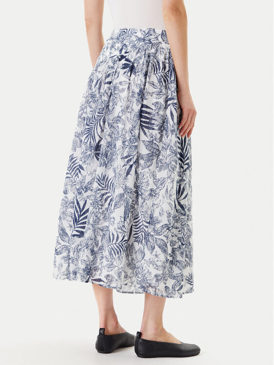 United Colors Of Benetton United Colors Of Benetton Spódnica maxi 4ENDD004R Niebieski Relaxed Fit