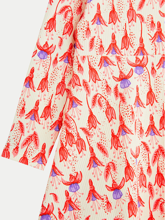 MINI RODINI Mini Rodini Kasdieninė suknelė Fuchsia 2475010842 Spalvota Regular Fit