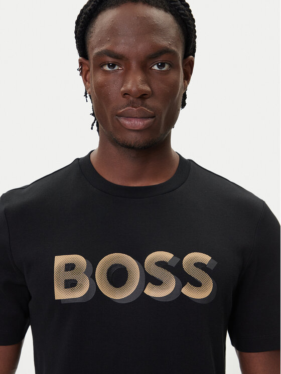 BOSS BOSS T-Shirt H-Thompson 656 50551902 Czarny Regular Fit