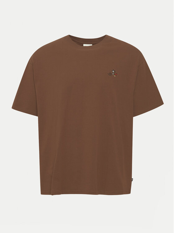 Solid Solid T-shirt Manes 21108333 Nero Regular Fit