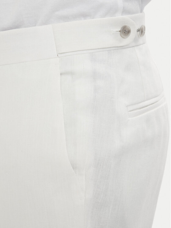 HUGO HUGO Oblek Henry 50559672 Krémová Slim Fit