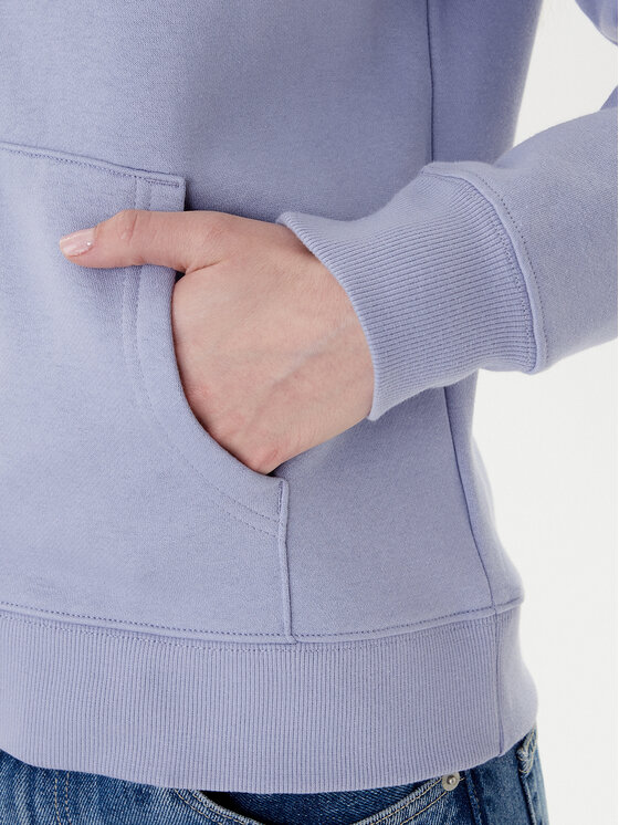 Tommy Jeans Tommy Jeans Džemperis ar kapuci Flag DW0DW19729 Zils Regular Fit