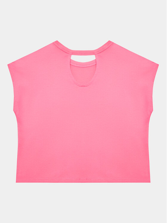 United Colors Of Benetton United Colors Of Benetton T-Shirt 3096C10BW Růžová Regular Fit