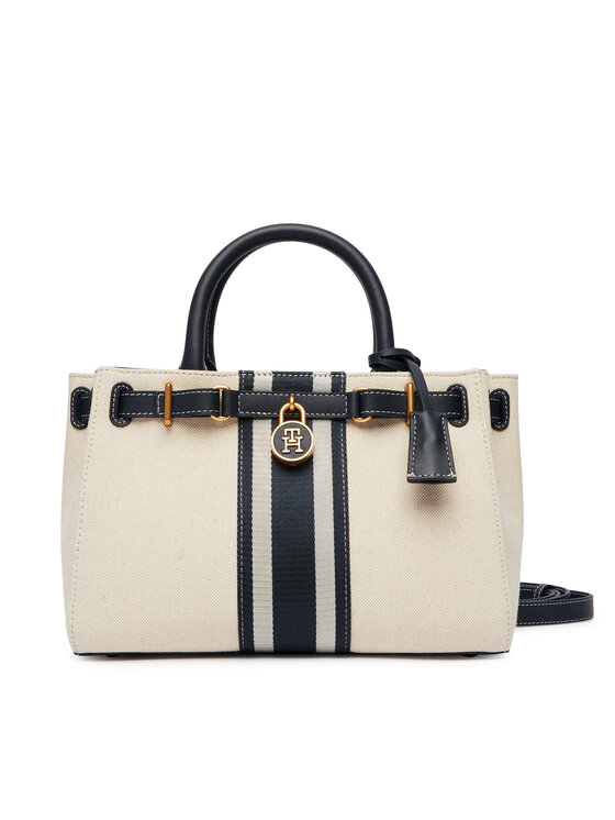 Tommy Hilfiger Tommy Hilfiger Kabelka American Icon Mini Tote Canvas AW0AW18543 Farebná