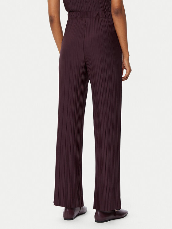 Gina Tricot Gina Tricot Pantaloni din material 23460 Vișiniu Regular Fit