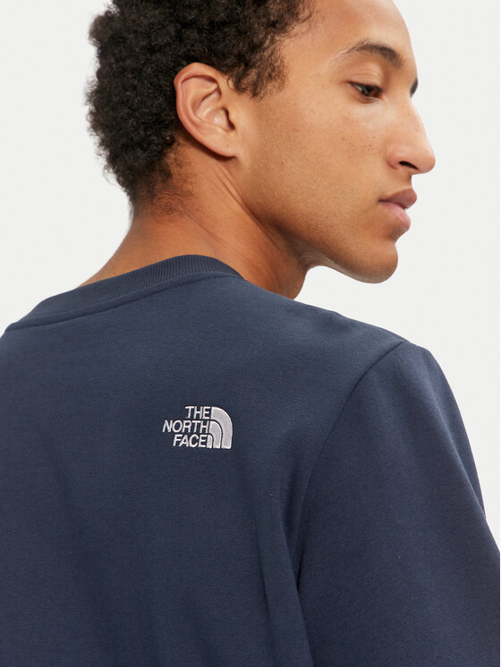 The North Face The North Face Pulóver Drew Peak NF0A89EK Sötétkék Regular Fit
