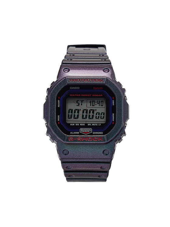 G-Shock Ročna Ura Casio Aim High DW-B5600AH-6ER Vijolična