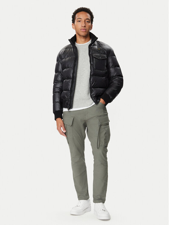 Blauer Blauer Пуховик Robert 26WBLUC03138 Чорний Regular Fit