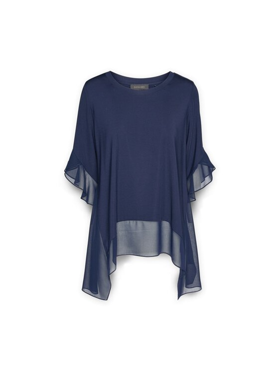 Elena Mirò Elena Mirò T-shirt G357Z000572N034 Blu A-Line Fit