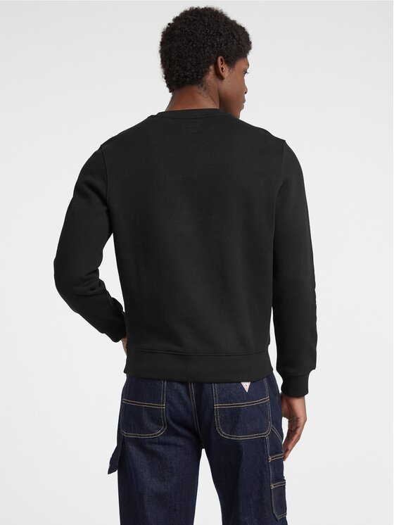 Guess Jeans Guess Jeans Džemperis ar kapuci 178645 Melns Classic Fit