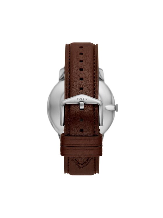 Fossil Uhr und Armband Set Minimalist FS6019SET Braun