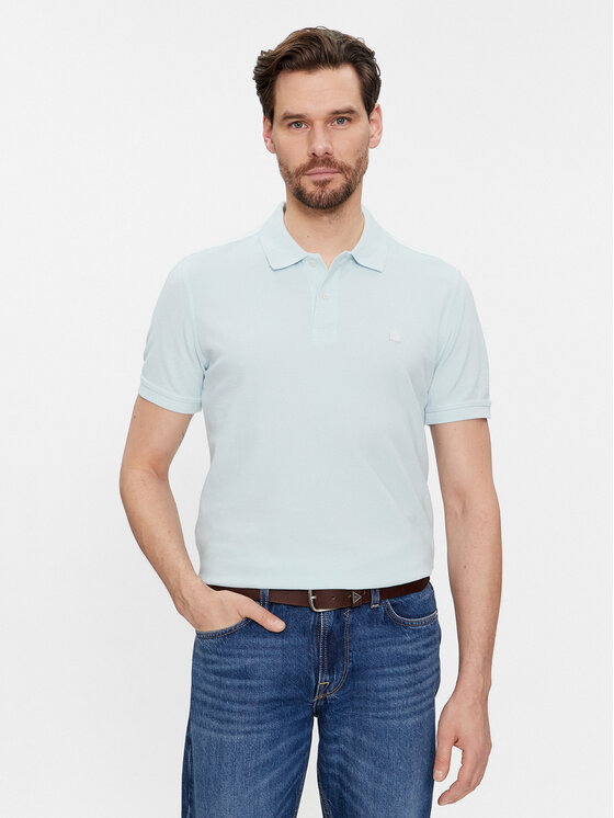 United Colors Of Benetton Tricou polo 3089J3179 Albastru Regular Fit