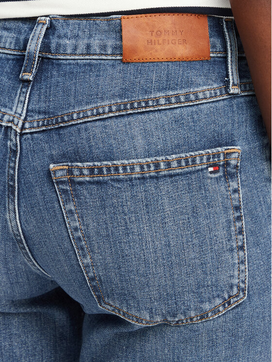 Tommy Hilfiger Tommy Hilfiger Džinsai Classic WW0WW42489 Mėlyna Straight Fit