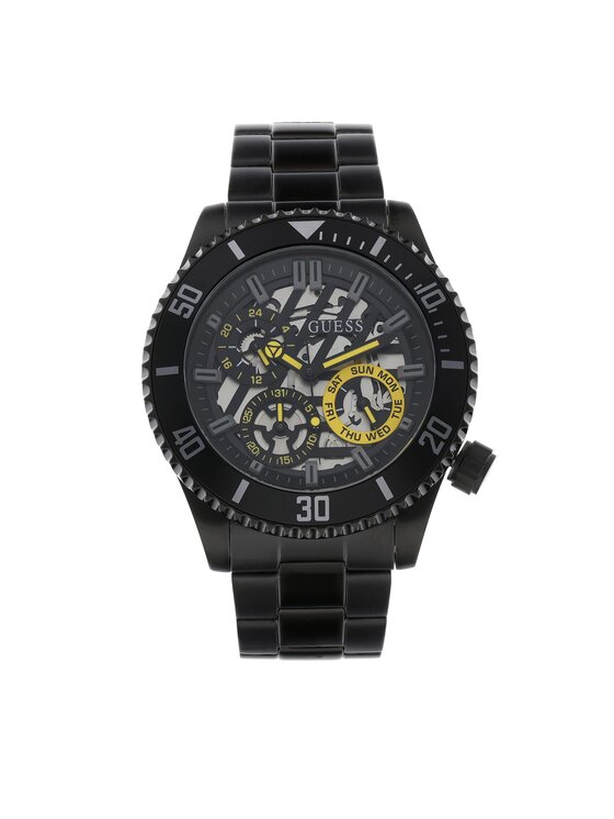 Guess Guess Ρολόι Axle GW0488G3 Μαύρο