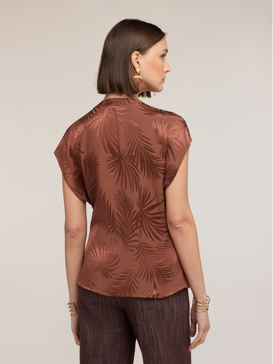 Motivi Motivi Blusa 2020W000780N0V2 Marrone Regular Fit