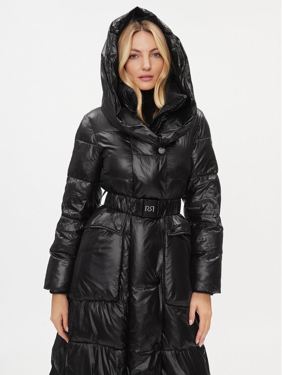 Rinascimento Rinascimento Zimska jakna CFC0114652003 Črna Regular Fit