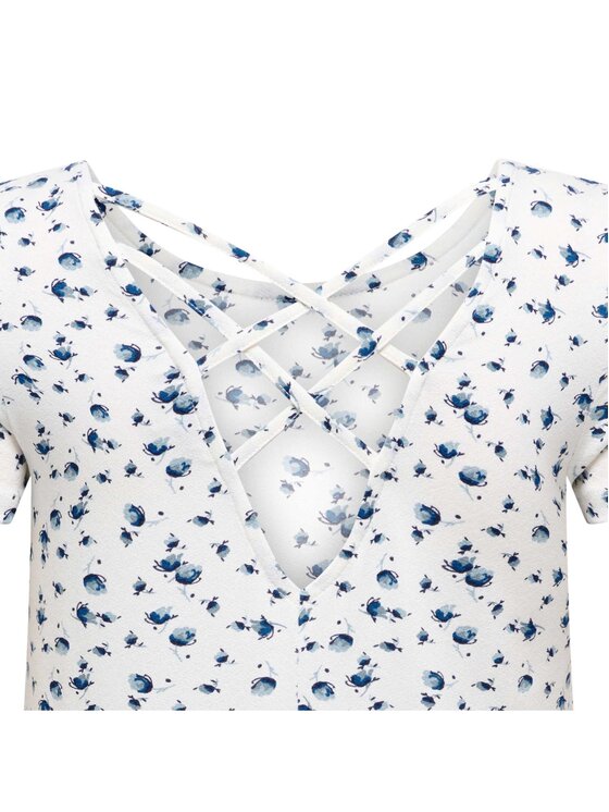 ONLY ONLY Blusa Bera 15368588 Bianco Regular Fit