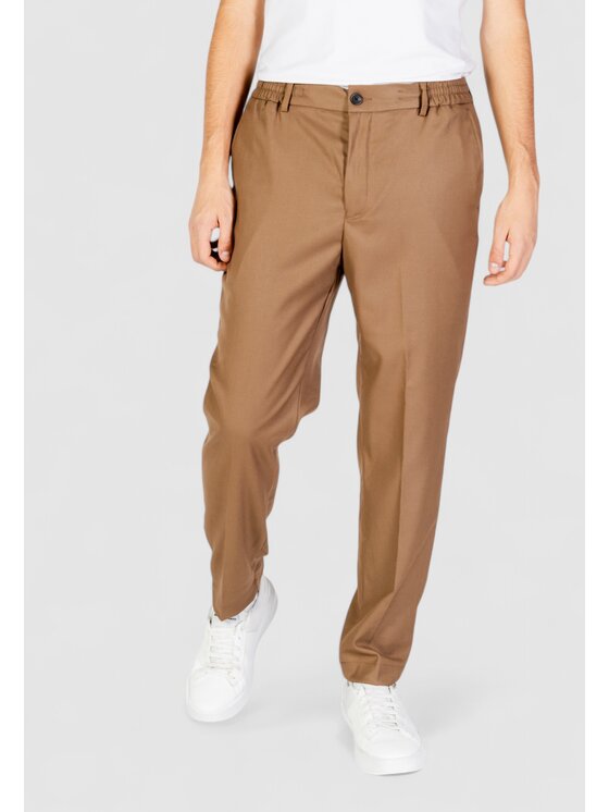 HAMAKI-HO HAMAKI-HO Pantaloni chino PSI1733H Beige Regular Fit