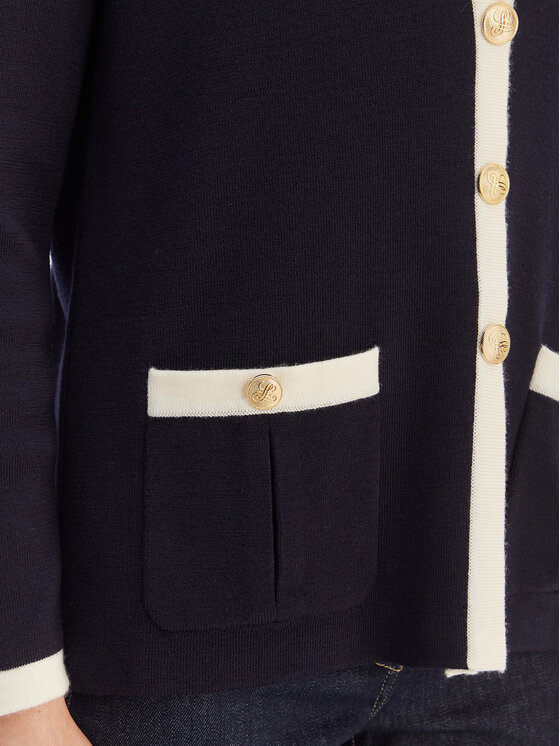 Luisa Spagnoli Luisa Spagnoli Kardigan Meridien 100357 Tamnoplava Regular Fit