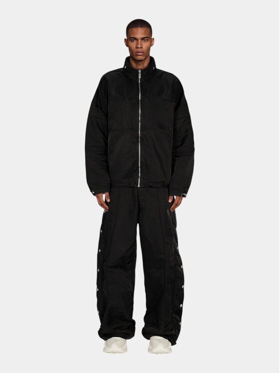MADE BY SOCIETY MADE BY SOCIETY Kurtka anorak Hanorac STRUCTURE - H17743 Czarny Basic Fit