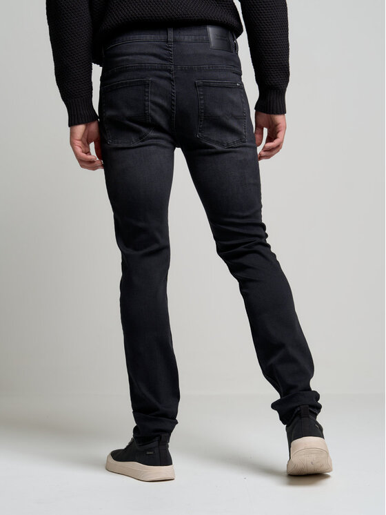 BIG STAR BIG STAR Jeansy DERIC_950_190 Czarny Skinny Fit