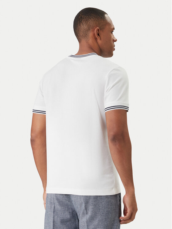JOOP! JOOP! T-Shirt Jose 30101942 Bílá Regular Fit