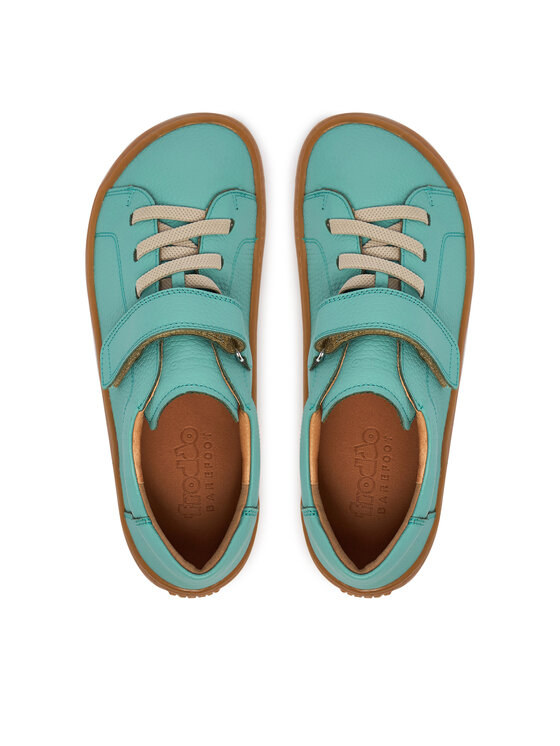 Froddo Froddo Poltopánky Barefoot Elastic G3130285-3 DD Tyrkysová