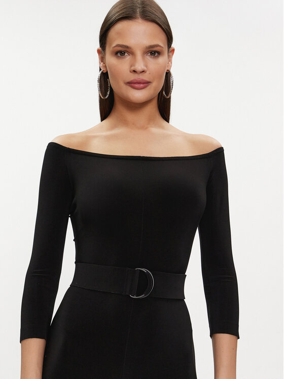 NORMA KAMALI NORMA KAMALI Kombinezon KK123JPL964001 Črna Slim Fit