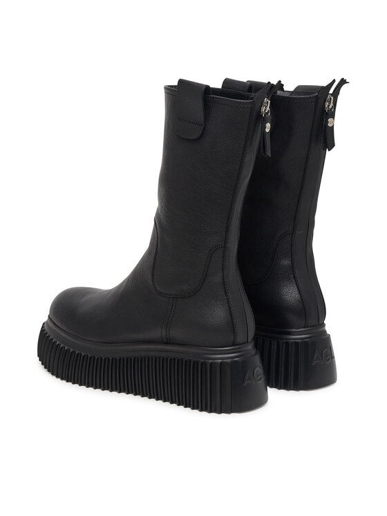 AGL AGL Botine Milagros D751503PGK Negru