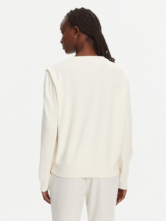 Liu Jo Sport Liu Jo Sport Pulóver TA5039 JS182 Fehér Relaxed Fit