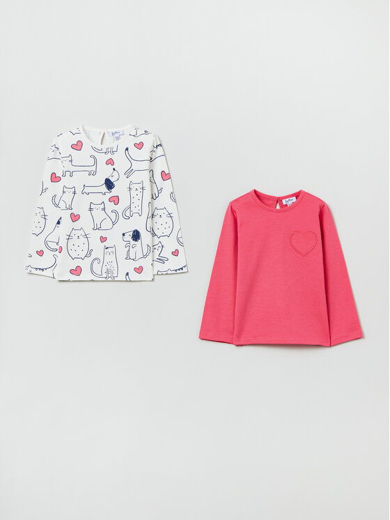 OVS OVS Комплект блузи 1843635 Цветен Regular Fit