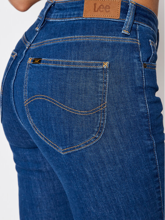 Lee Lee Jeansy Scarlett L626OPOR 112145308 Granatowy Skinny Fit