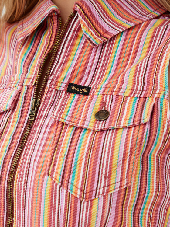 Wrangler Wrangler Weste 112362848 Rosa Slim Fit
