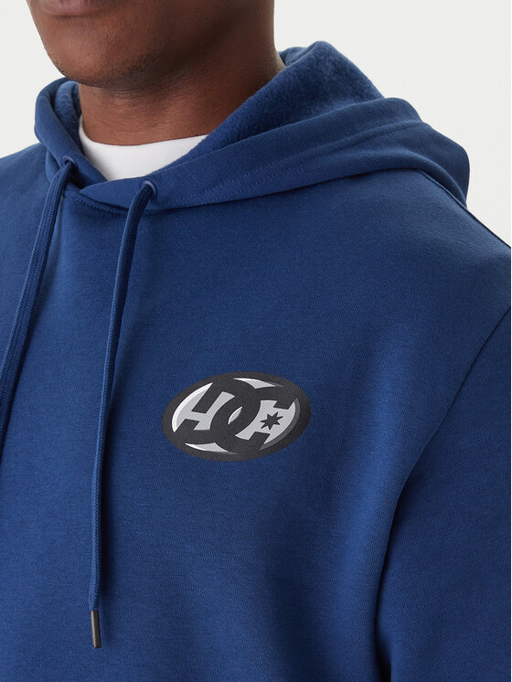 DC DC Μπλούζα EDYSF03256 Μπλε Regular Fit