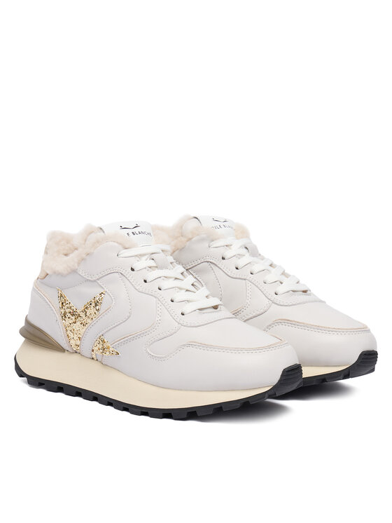 Voile Blanche Voile Blanche Sneakersy 2019480-02 Biały
