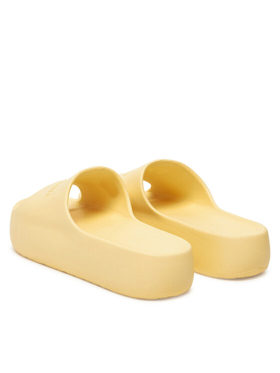 Tommy Jeans Tommy Jeans Şlapi Tjw Chunky Pool Slide Ess EN0EN02879 Galben