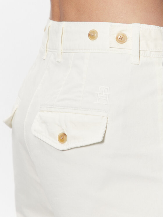 Tommy Hilfiger Tommy Hilfiger Chinos WW0WW38731 Écru Regular Fit