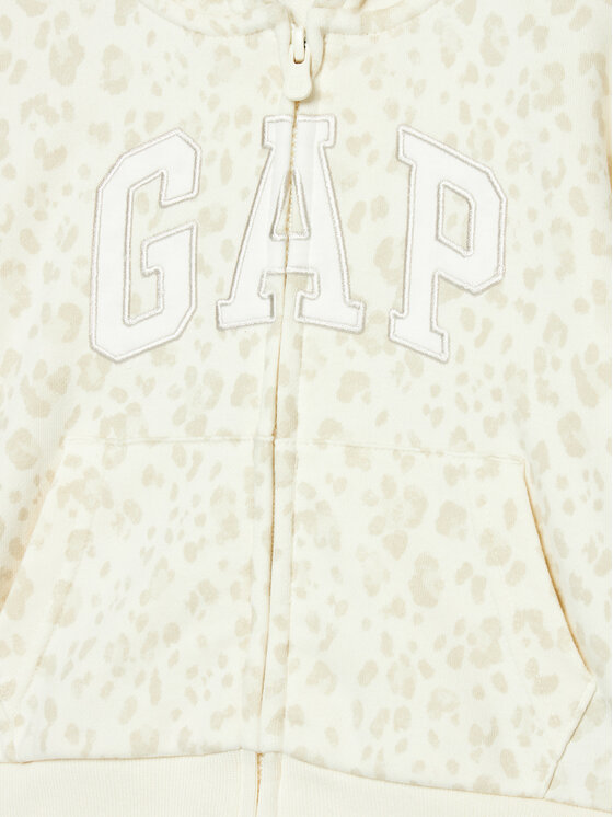Gap Gap Majica dugih rukava 635280-00 Bež Regular Fit