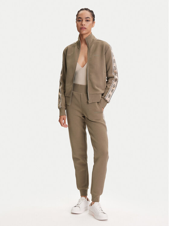 Guess Guess Pantaloni trening V2YB15 KB3P2 Maro Regular Fit