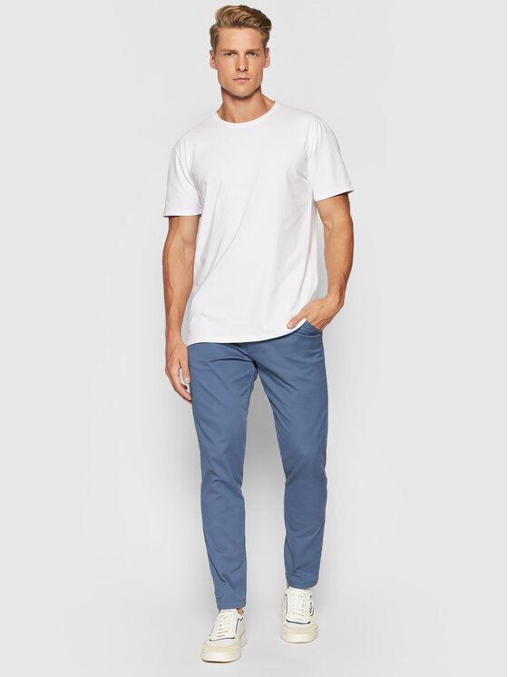 Selected Homme Chinos kelnes Miles 16074054 Mėlyna Slim Fit • Modivo.lt
