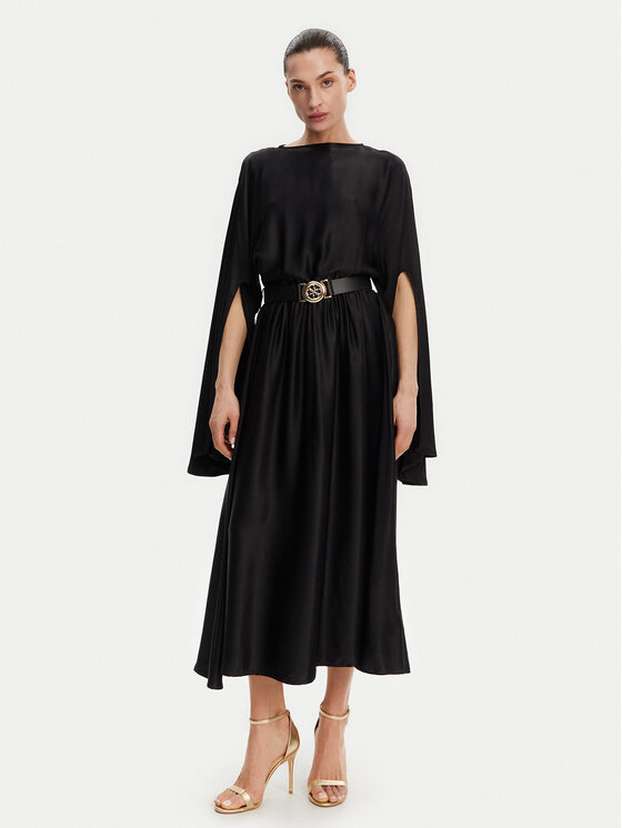 Guess Guess Rochie de seară W5PK1L WHHB0 Negru Regular Fit