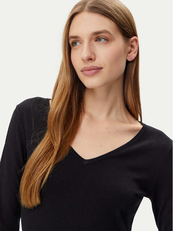 Morgan Morgan Pullover 251-MIELO Schwarz Slim Fit