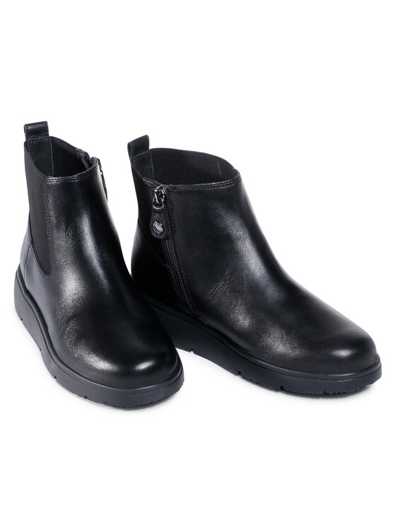 Geox Geox Īsie zābaki D Arlara G D04LCG 00085 C9999 Melns