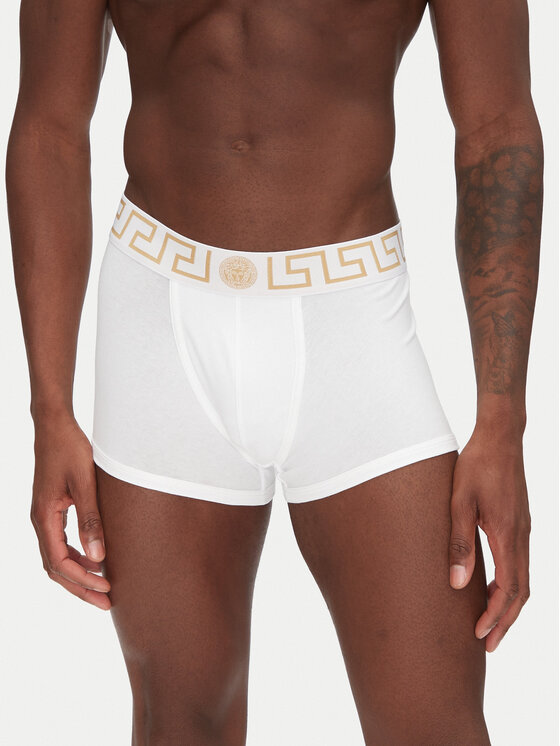 Versace Versace Set di 3 boxer AU10326 Bianco