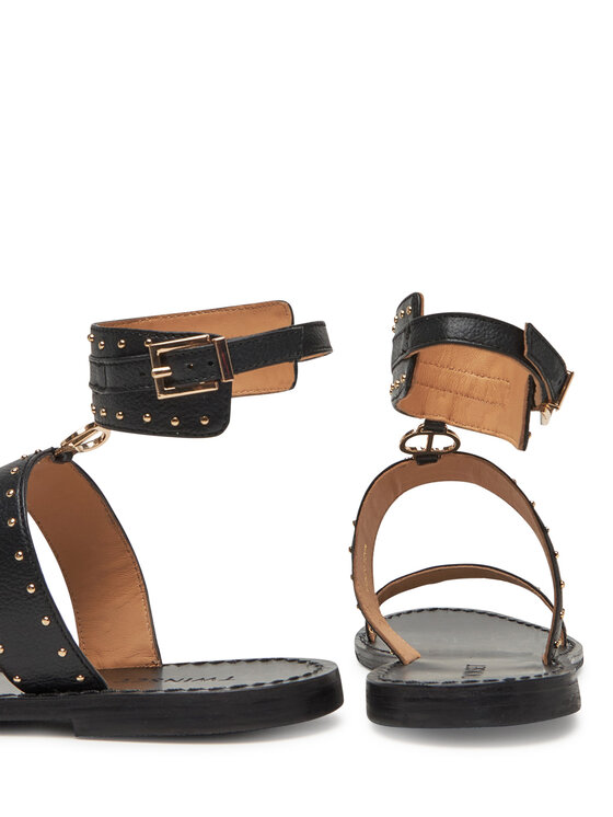 TWINSET TWINSET Sandały 251GCJ04C Czarny
