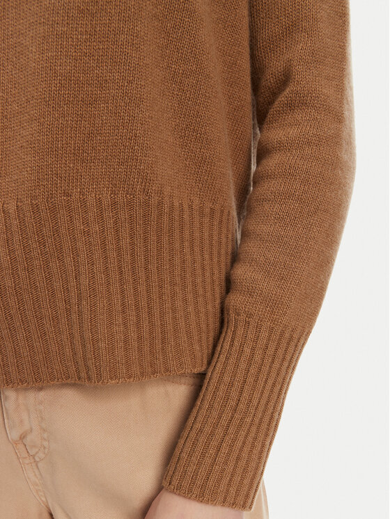 Marella Marella Пуловер Spider 2523366354 Кафяв Oversize