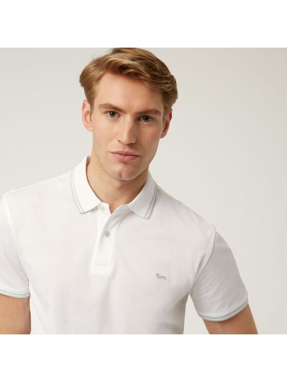 Harmont & Blaine Harmont & Blaine Polo LN1010N21054 Bianco Regular Fit
