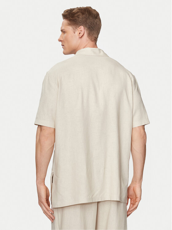 Emporio Armani Underwear Emporio Armani Underwear Camicia 211880 4R467 00040 Beige Regular Fit
