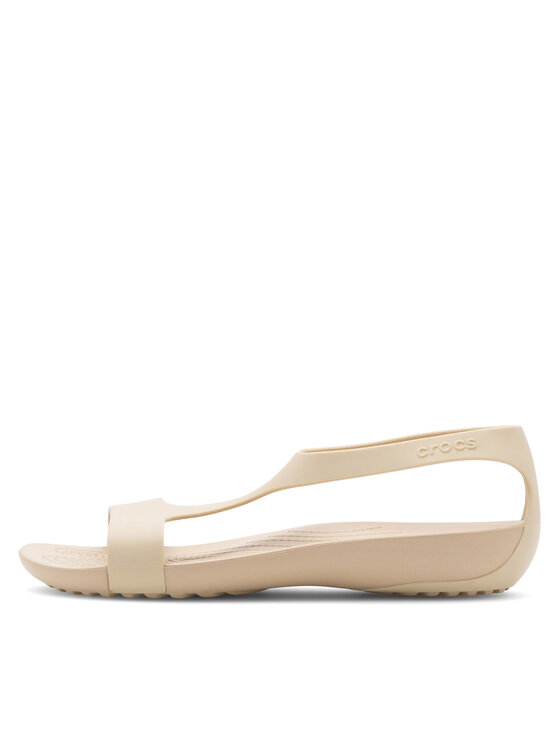 Crocs Crocs Sandały SERENA SANDAL 205469-212 Beżowy